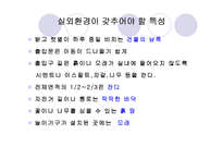 유치원, 어린이집 실외보육환경 공간계획, 위험상황, 외국사례 프리젠테이션-2
