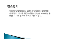 (인간행동과사회환경) 청소년기 신체적, 사회적, 심리적 특성 PPT 프레젠테이션-2