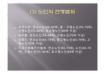 (사회복지개론) 노인과 노인문제, 노인이론 PPT 프레젠테이션-6