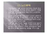 (사회복지개론) 노인과 노인문제, 노인이론 PPT 프레젠테이션-8