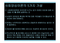 사회복지정책의 이론요약 PPT 프레젠테이션-13