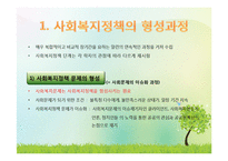 사회복지정책의 형성과정과 사회복지정책의 분석 PPT 프레젠테이션-3