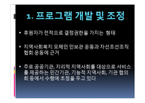 지역사회복지의 실천모형(로스만, 테일러와로버츠, 웨일과갬블) PPT 프레젠테이션-8