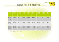 (노인복지론) 고령화사회와 노인 PPT 프레젠테이션-13
