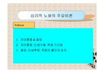 노인복지론(노화의 개념과 영역, 노화의 기초이론, 노년기 삶의 변화, 성공적노화) PPT 프레젠테이션-17
