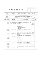 어린이집 3월 4주간 보육실습일지(보육실습기관현황, 보육실습일지, 실습생소감, 지도교사평가)-13