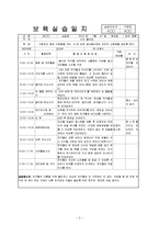 놀이방 4주간 보육실습일지(보육실습기관현황, 주간보육계획안, 보육실습일지, 실습생소감, 지도교사평가)-3