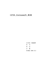 [국제경영] HP와 컴팩의 합병-1