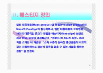 [마케팅관리] 매스티지마케팅-4