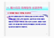 [마케팅관리] 매스티지마케팅-11