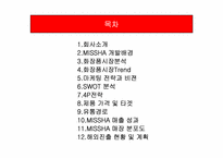 [유통관리] `MISSHA` 미샤 분석-2