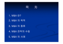 [인수합병] M&A전략-2