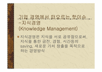 [인적자원개발] 조직개발사례 -LG CNS 지식경영-11