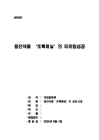 [마케팅성공사례] 웅진식품 ‘초록매실’의 마케팅성공사례-1