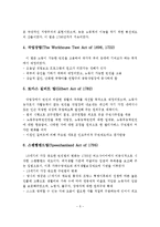 서구 사회복지의 역사에서 빈민법의 변천과정에 대해 서술하시오-6