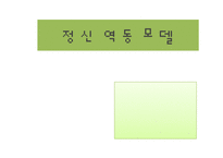 프로이드 정신역동모델(구조적모형, 지형학적모형, 방어기제, 심리성적발달단계, 개입기법)-1