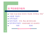 사회보장(사회보험, 연금보험, 국민연금, 건강보험, 노인장기요양보험, 산업재해보상보험, 고용보험) PPT 프레젠테이션-14