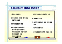 여성복지(개념, 발달배경, 필요성, 여성문제, 여성복지사업, 여성복지실천원칙, 과제) PPT 프레젠테이션-5