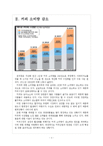 [커피시장] 커피시장(커피전문점) 현황과 향후전망 보고서-4