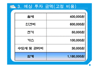 대학교 프로젝트 수업 - [조각피자, 과일주스] 사업제안서(사업계획서)-6