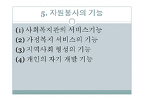 자원봉사(개념, 특성, 역사, 동기, 자원봉사자, 자원봉사관리자, 자원봉사활성화)파워포인트 PPT 프레젠테이션-11