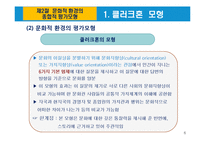 글로벌 기업의 문화적 환경-6