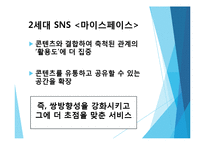 SNS, SNS 개념, SNS기능, SNS 발전과정, SNS 국내 현황, SNS 성장과정 , 국내 SNS 발달배경 원인, 시사점-13