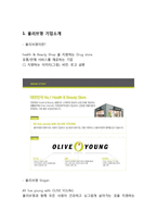 올리브영 마케팅전략분석과 올리브영 브랜드분석및 올리브영 경영전략분석-2
