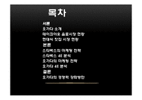 한방 테이크아웃 오가다 기업분석 및 경쟁력 강화방안. 스타벅스와의 비교. 마케팅.-3
