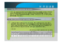 장애인 등에 대한 특수교육법 -입법추진배경, 법률연혁, 주요내용, 문제점 및 관련이슈-14