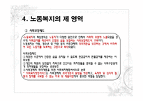 한국의 노동문제와 사회복지대책(한국의 노동복지,노동복지정책, 노동자 특성,사회적 위험)-19