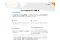 비영리기관운영관리 NGO 월드비전소개-17