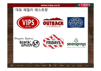 VIPS 빕스 기업분석및 빕스 경영전략분석과 빕스 향후전략 제안-9