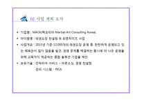 사업계획서 - 태권도장 프랜차이즈 컨설팅업체 창업 사업계획서-4