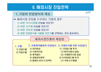 해외시장선택과 해외시장진입전략-10