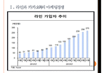 [모바일메신저시장] 라인과 카카오톡의 경영전략 비교분석 PPT자료-3