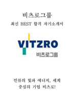 비츠로그룹 최신 BEST 합격 자기소개서!!!!-1
