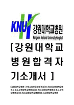 [강원대학교병원-간호사최신공채합격자기소개서]강원대학교병원자소서,강원대학교병원자기소개서,강원대학병원자소서,강원대병원자기소개서,강원대학교병원-1