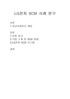 LG전자 SCM 사례 연구-1