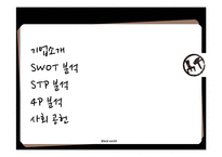 블랙스미스 STP, 4P 분석-1