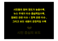방송의 선거보도 특성 연구-2007 대통령 선거방송-11