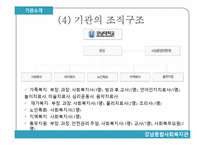 종합사회복지관의 조직 분석-6