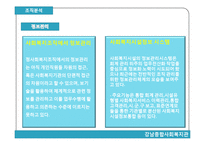 종합사회복지관의 조직 분석-19