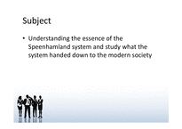 스피냄란드 제도(Speenhamland System)에 대하여(영문)-3
