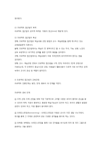 프로젝트 접근법의 특징과 진행과정-2