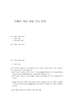 가족의 개념 관점 기능 성격-1