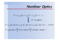 Nonliner Optics 레포트-9