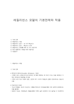 레질리언스 모델의 기본전제와 적용-1