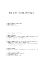 행정 영역에서의 의료사회복지실천-1