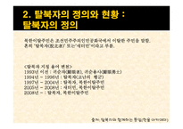 남한내 탈북자 실태와 문제점 및 해결방안-4